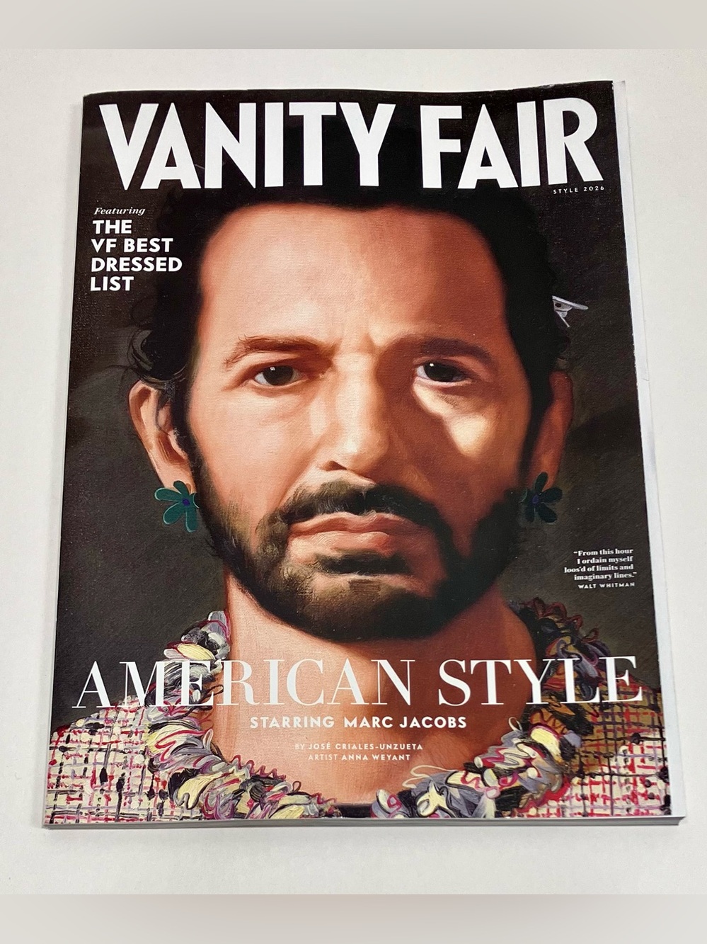 Vanity Fair- Style 2026 Marc Jacobs - American Style- The VF Best Dressed- Flaw